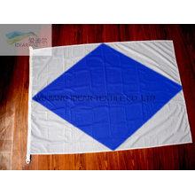 100% Polyester Lozenge Printed Flags